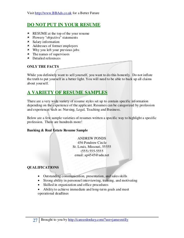 salary in resumes