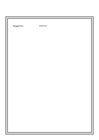 Passport No.:   H8507229
 