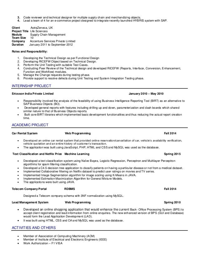 technical designer resumes