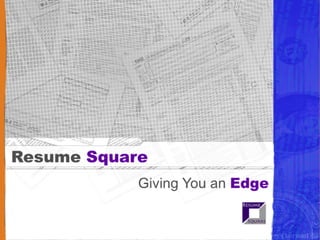 Resume square