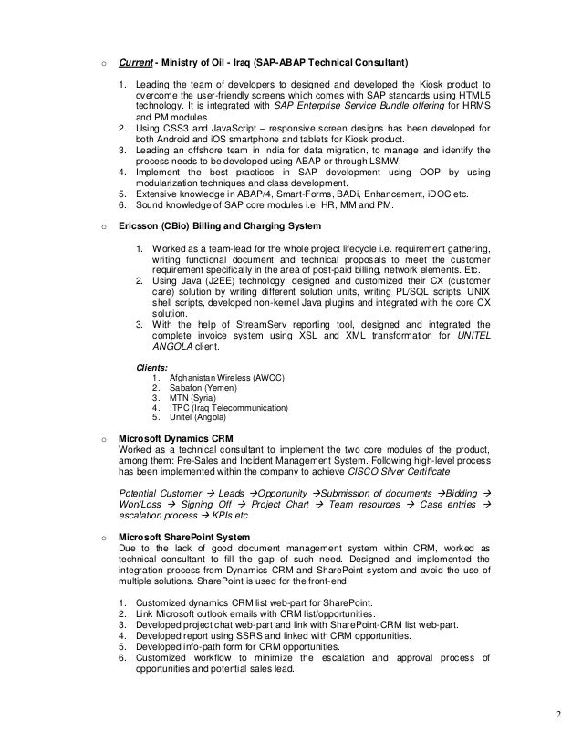 resume