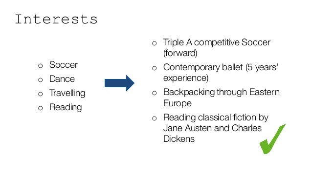 resume styling