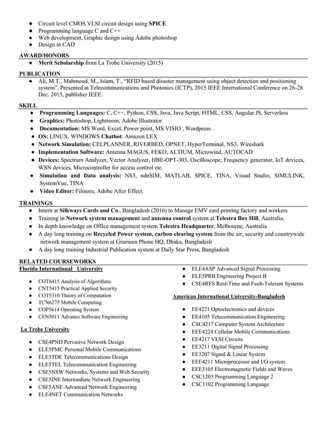 Resume tara linkedin | PDF