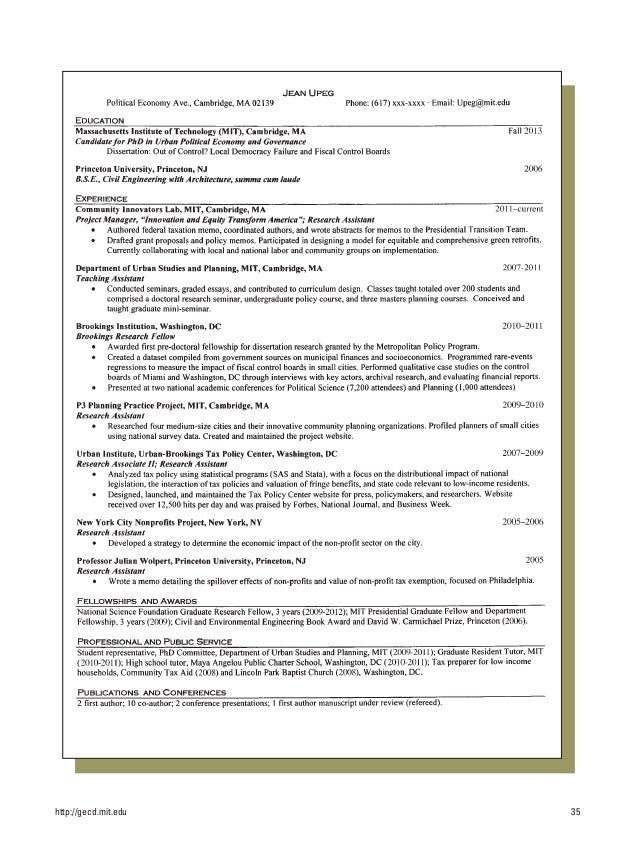 resume template mit barca fontanacountryinn com mit resumes