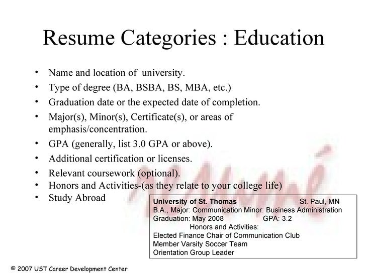 resume webinar