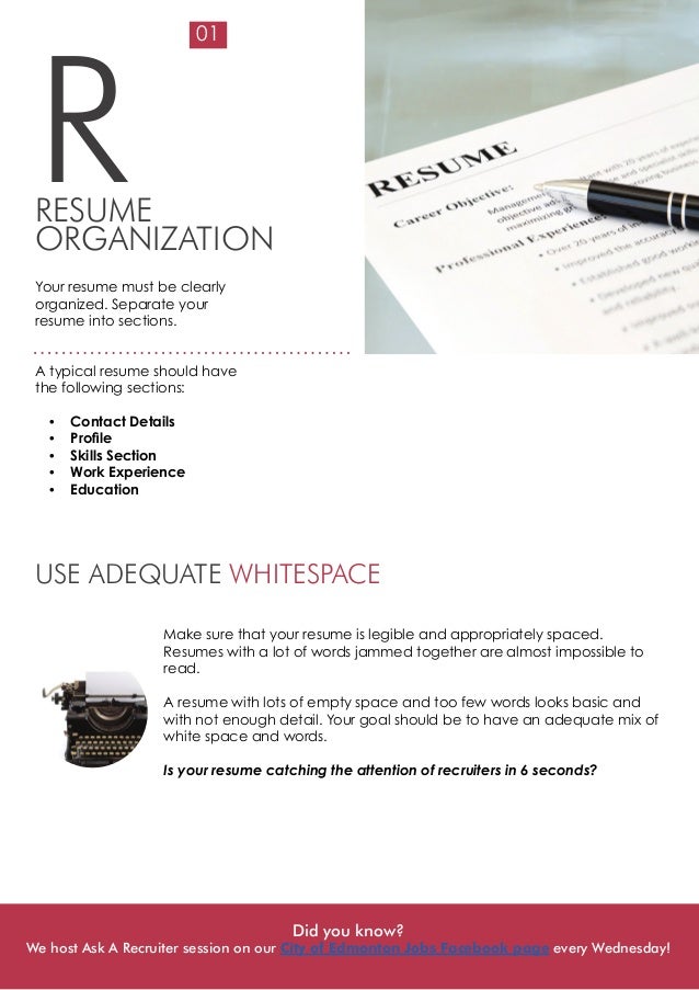 typical resume