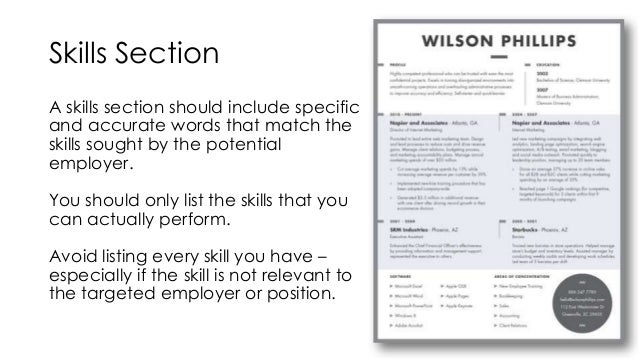 perfect ivory or white resume