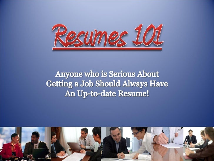 resume workshop presentation