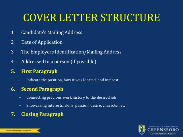 resume and cover letter workshop career services uncg uncg cover letter