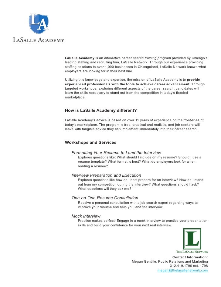 resume workshop handout packet resume packet