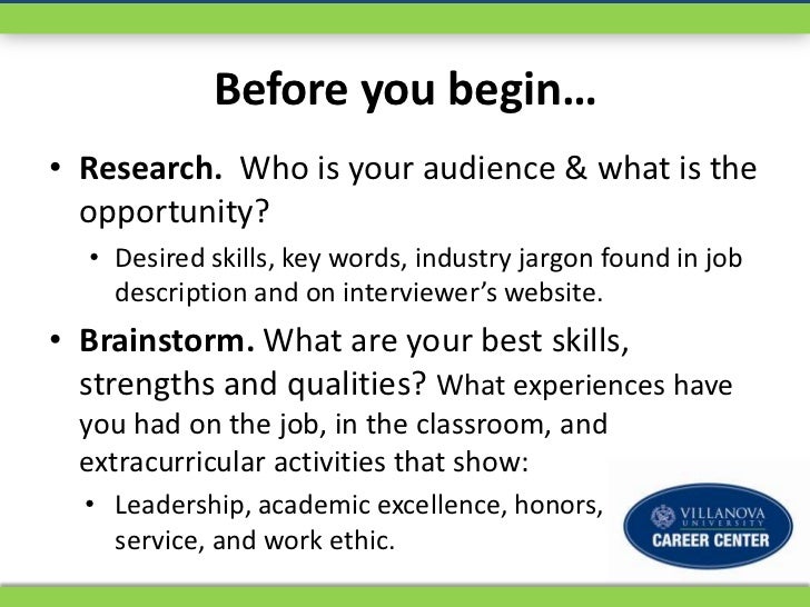 how to write a winning resume