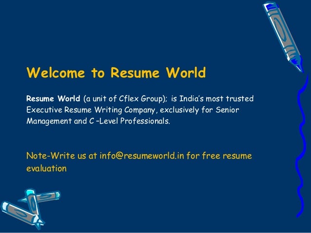 Top resume writing services in india