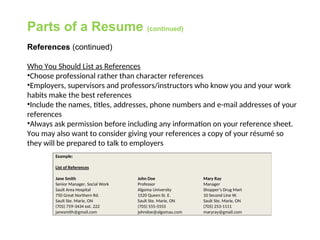 Resume Writing: Crafting a Winning First Impression | PPT