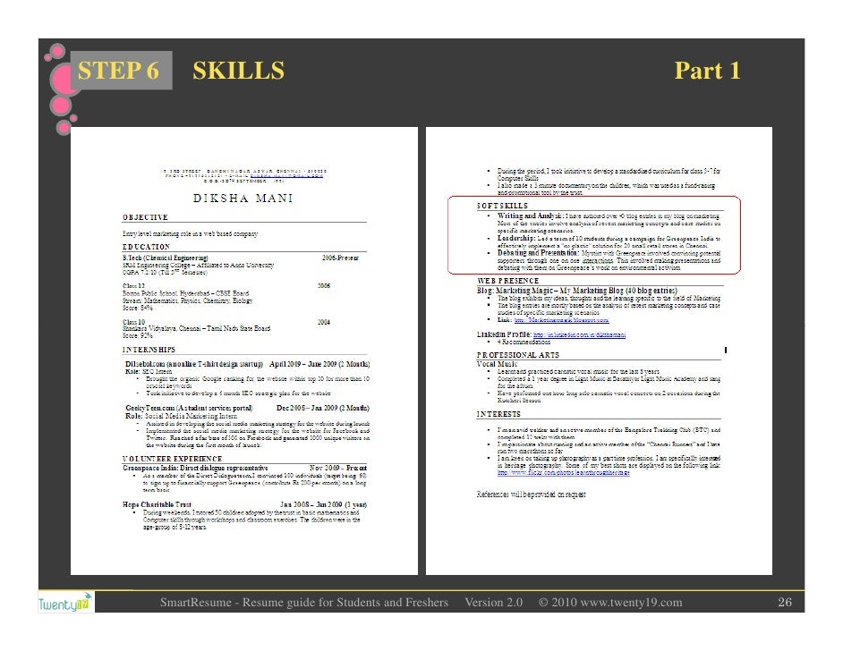 skills to mention in resumes