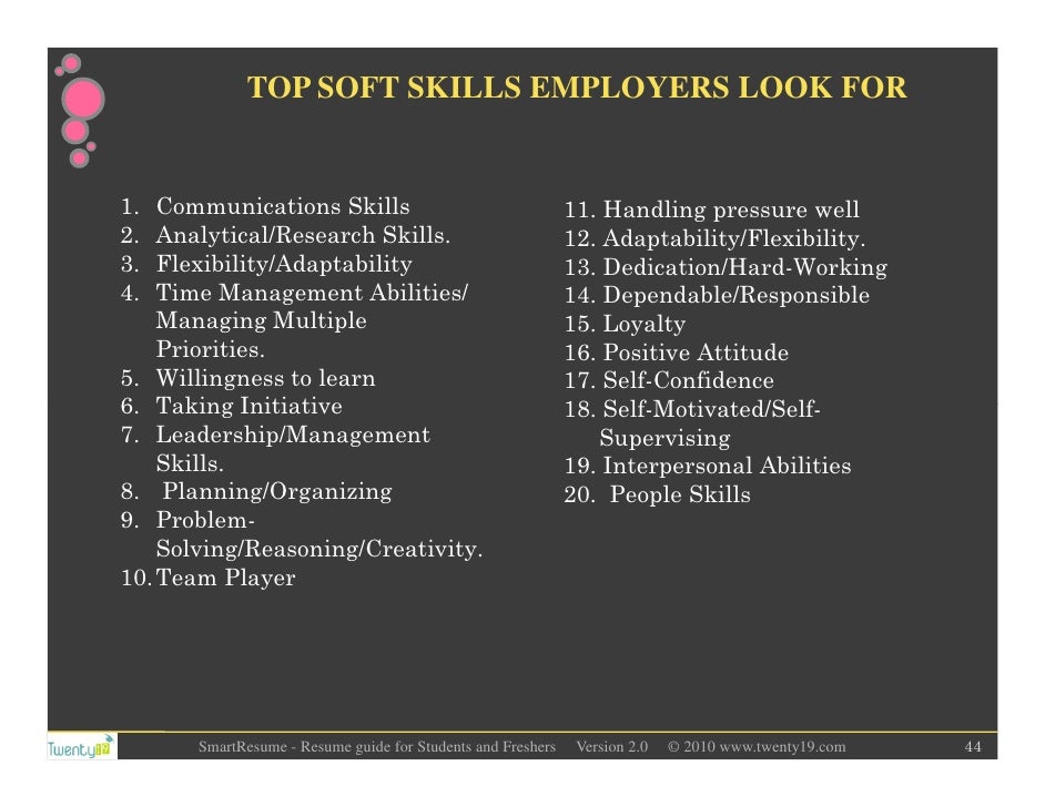 what do employers look for in a resumes
