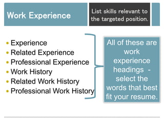 Resume Writing - UniKL MSI.ppt