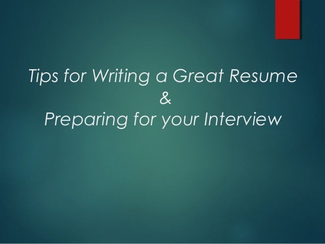interviewing and resume writing in english specialization