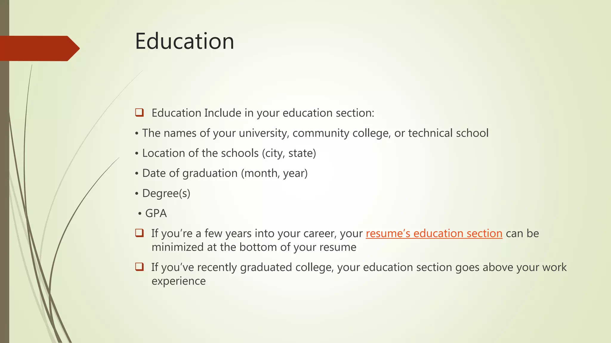 Resume writing and interview techniques (1)