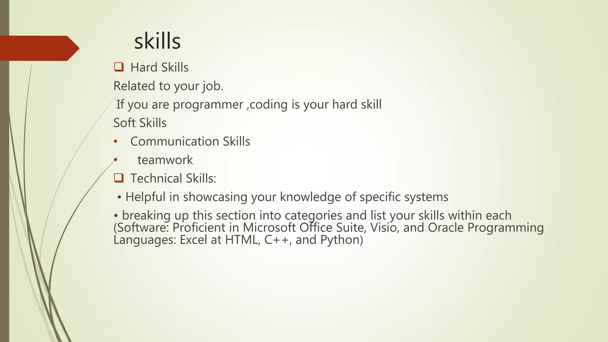 Resume writing and interview techniques (1)