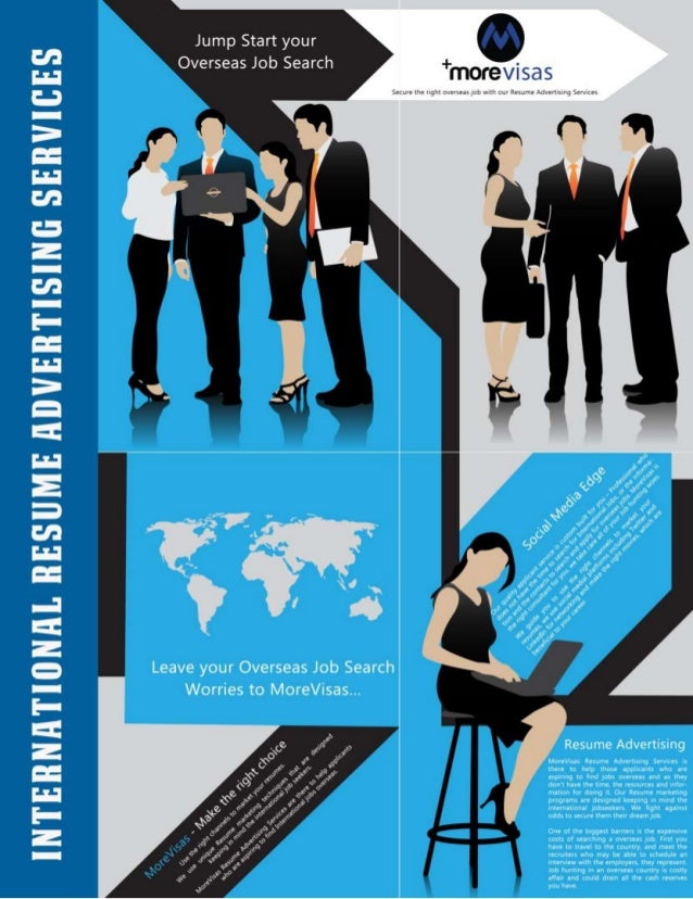 International Resume Advertising Services by MoreVisas ...