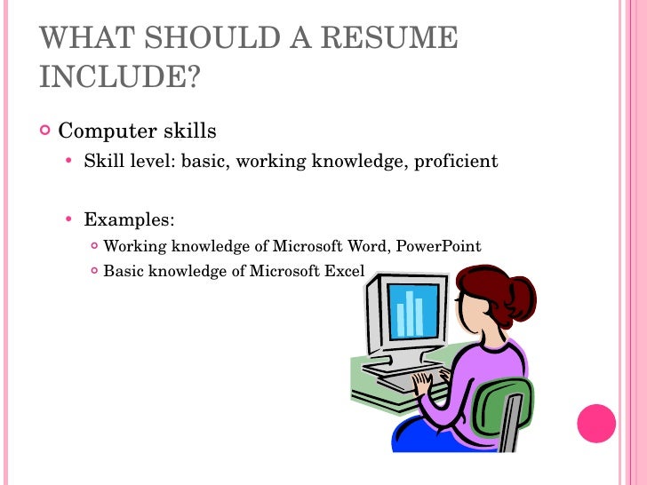 Resume writing for high school students ppt