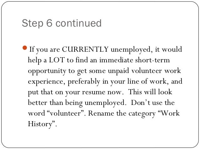 resume writing ppt presentation resume writing ppt presentation