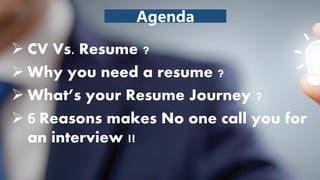Resume Writing Session for entry level | PDF