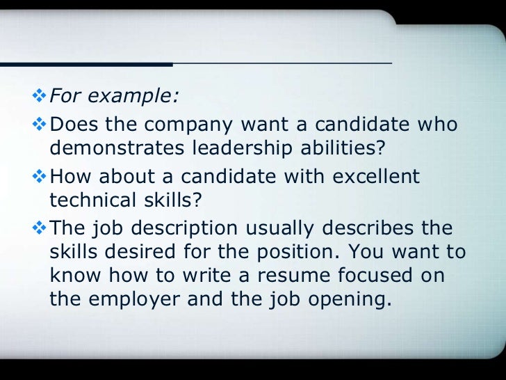 online resume writer