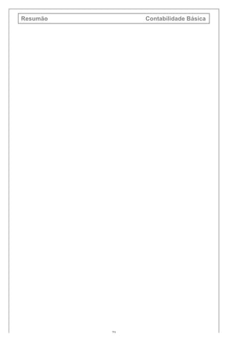 Resumão Contabilidade Básica
73
 