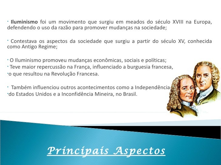 O Iluminismo Desenvolvido No Seculo Xvii E Xviii Foi Um