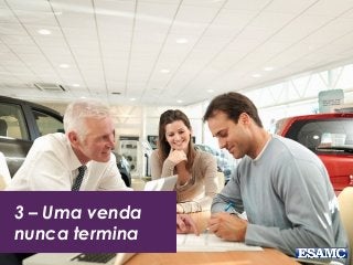 3 – Uma venda
nunca termina
 