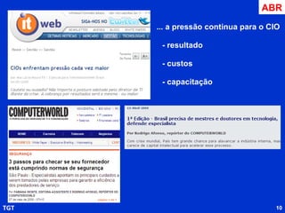 MAI ... Mercado começa a entender o desafio do multi-sourcing 