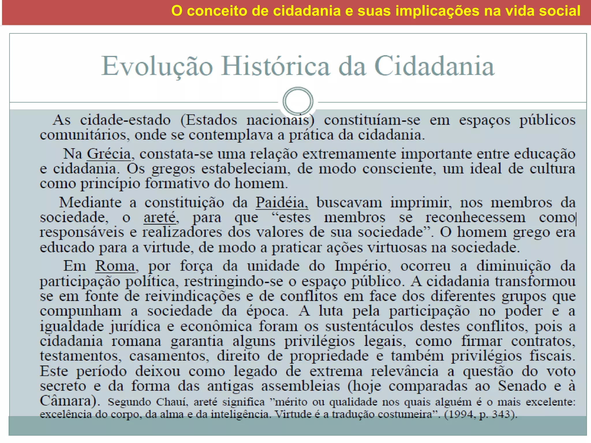 Ética, Direitos humanos, Cidadania: Resumo 2º bimestre net resumo | PPT