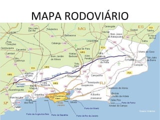 MAPA RODOVIÁRIO
 