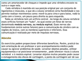 Resumo de Ciências - primeiro trimestre      Os músculos do corpo humano são quem proporcionam os movimentos do esqueleto. Existem músculos responsáveis pelos movimentos internos do corpo. Exemplo: bombeamento de sangue e contrações dos órgãos.      Existem três tipos de músculos no corpo humano:Músculos esqueléticos: Estão ligados  aos ossos e permitem movimentá-los. Esse tipo de músculo é responsável pelos movimentos mais notáveis do corpo, como o movimento de qualquer membro do corpo. Exemplo: correr, pular, etc. Os músculos esqueléticos tem movimento voluntário, e são um tipo de músculo estriado, assim como o músculo cardíaco. Eles são responsáveis pelo movimento do esqueleto.