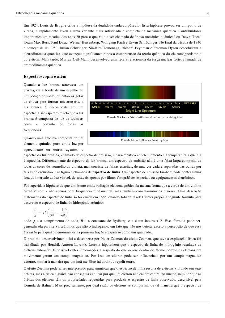 Teoria quantica resumo