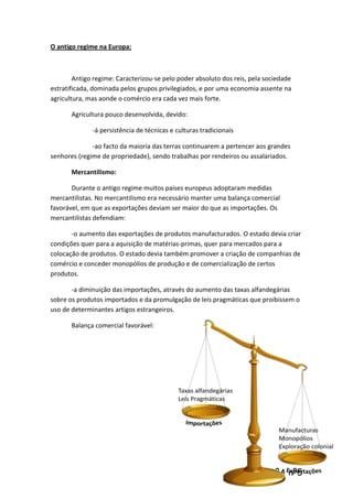 Resumo De História do 8º Ano