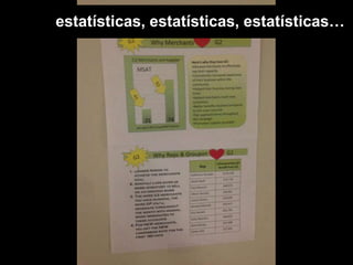 estatísticas, estatísticas, estatísticas…
 