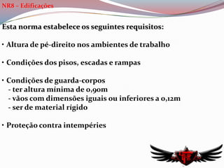 Determinar o uso de EPI adequados, quando as medidas de engenharia não forem suficientes e quando as concentrações do ambiente de trabalho assim o exigirem