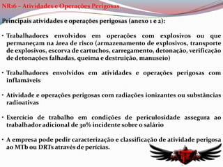 NR6 – EPIPara os fins de aplicação desta Norma Regulamentadora – NR, considera-se Equipamento de Proteção Individual – EPI, todo dispositivo ou produto, de uso individual utilizado pelo trabalhador, destinado à proteção de riscos suscetíveis de ameaçar a segurança e a saúde no trabalho.