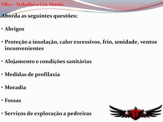 Deve ter caráter preventivo