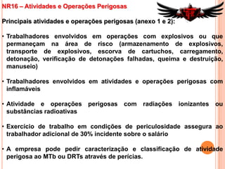 NR6 – EPIPara os fins de aplicação desta Norma Regulamentadora – NR, considera-se Equipamento de Proteção Individual – EPI, todo dispositivo ou produto, de uso individual utilizado pelo trabalhador, destinado à proteção de riscos suscetíveis de ameaçar a segurança e a saúde no trabalho.