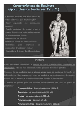 Resumo de matéria de História 10º ano