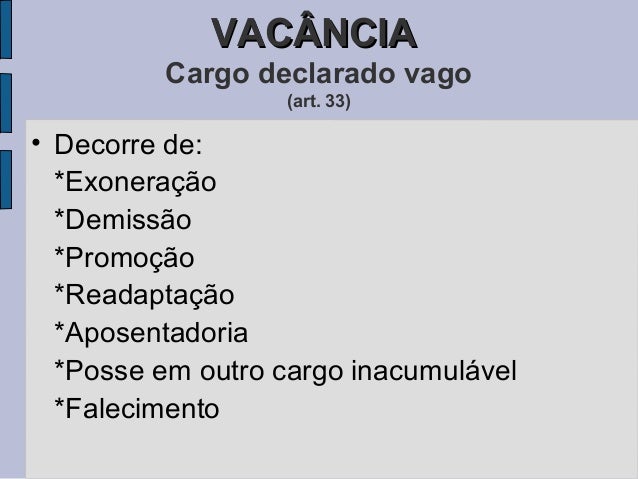 Resumo regimejurdico unico_lei 8.112