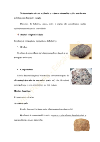 Resumos Biologia & Geologia (GEOLOGIA) 11º Ano | PDF