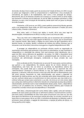 Resumos de História 12ºano - Preparação para exame | DOCX