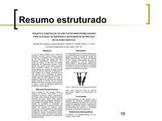19
Resumo estruturado
 
