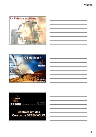 Resumo Shop Liderança