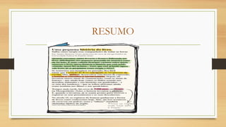 RESUMO
 