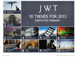 TENDÊNCIAS & INOVAÇÃO | Ana Carol CamposFontes deTendências
 